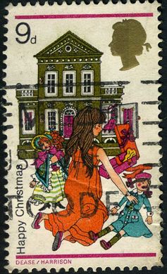Reino Unido - 1968 - Natal - 9D
