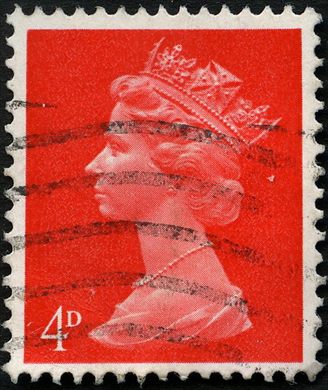 Reino Unido - 1968 - Definitivos Machin - 4D