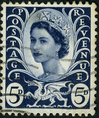 Reino Unido - 1968 - Definitivos Regional Pais de Gales - 5D