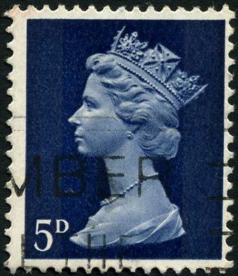 Reino Unido - 1968 - Definitivos Machin - 5D