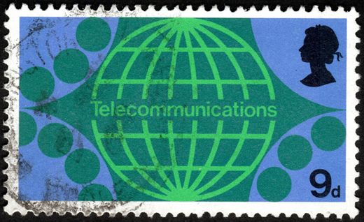 Reino Unido - 1969 - Tecnologia dos Correios Telecomunicacoes - 9D