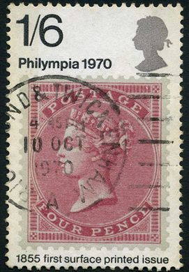 Reino Unido - 1970 - Philympia - 1S6D