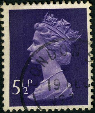 Reino Unido - 1973 - Machin - 5.5P