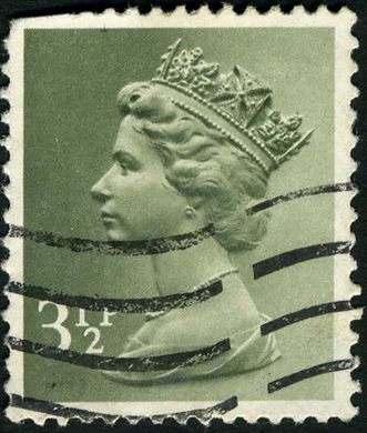 Reino Unido - 1974 - Machin - 3.5P