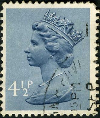 Reino Unido - 1974 - Machin - 4.5P