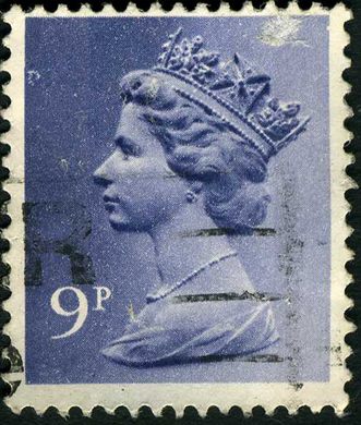Reino Unido - 1975 - Machin - 9P