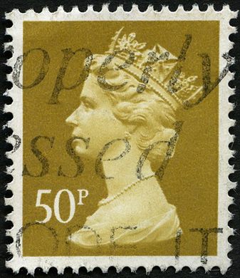 Reino Unido - 1977 - Machin - 50P