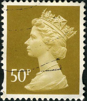 Reino Unido - 1977 - Machin - 50P