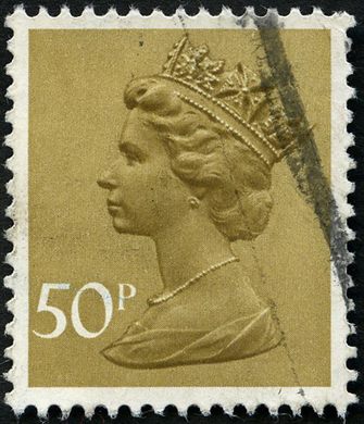Reino Unido - 1977 - Machin - 50P