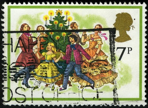 Reino Unido - 1978 - Natal - Cantores de Natal - 7p