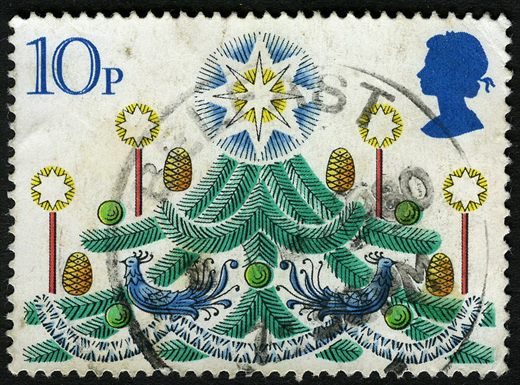 Reino Unido - 1980 - Natal - Arvore de Natal - 10p