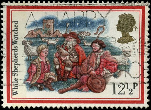 Reino Unido - 1982 - Natal - While Shepherds Watched - 12.5p