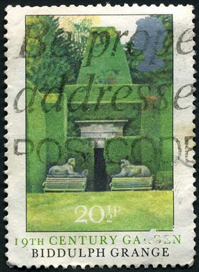 Reino Unido - 1983 - Jardins - Biddulph Grange - 20.5P