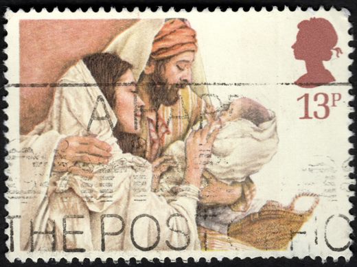 Reino Unido - 1984 - Natal Sagrada Familia - 13P