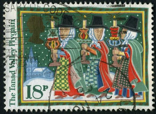 Reino Unido - 1986 - Natal - Tanad Valley Plygain - 18p