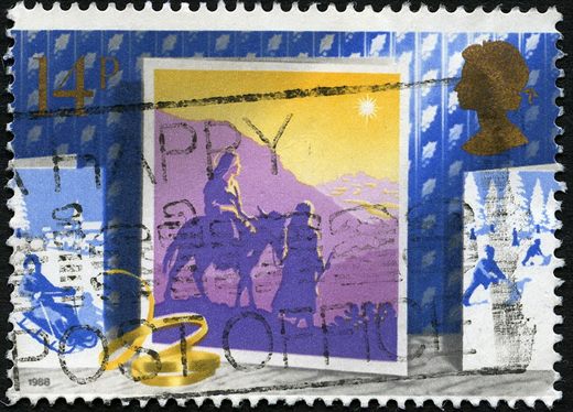 Reino Unido - 1988 - Natal - Viagem a Belem - 14p