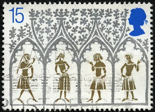 Reino Unido - 1989 - Natal - Arcos Goticos - 15p