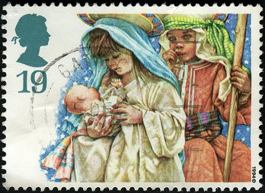 Reino Unido - 1994 - Natal - Natividade - 19p