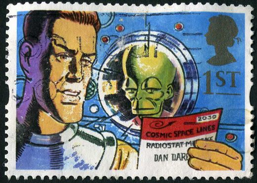 Reino Unido - 1994 - Saudacoes - Dan Dare - 1st