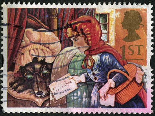Reino Unido - 1994 - Saudacoes - Capuchinho Vermelho e Lobo - 1st