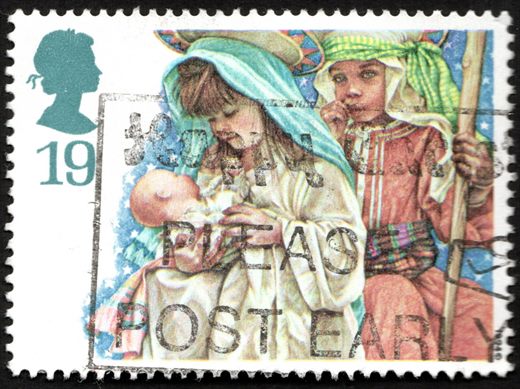Reino Unido - 1994 - Natal - Pecas de Natividade - 19p