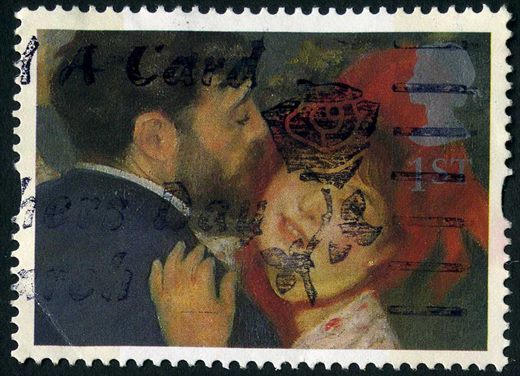 Reino Unido - 1995 - Saudacoes Arte - La Danse a la Campagne Renoir - 1st