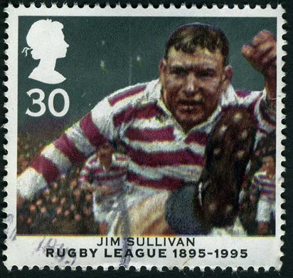 Reino Unido - 1995 - Rugby League Centenary Jim Sullivan - 30P