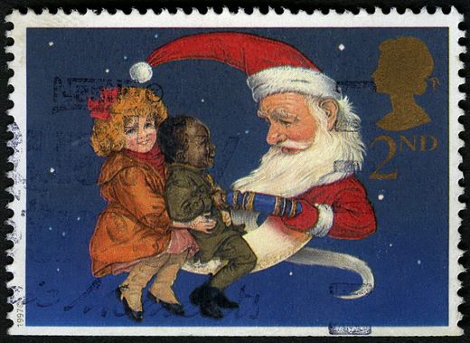 Reino Unido - 1997 - Natal - Pai Natal na Lua - 2nd