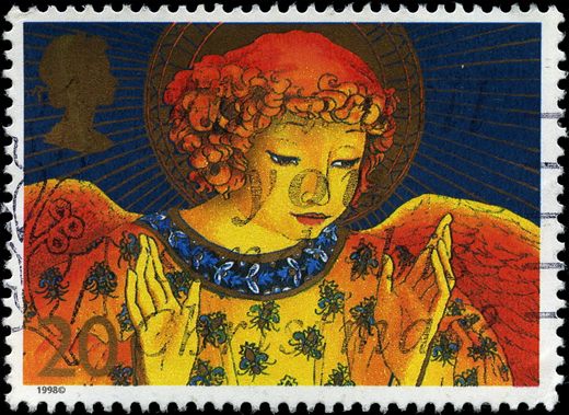 Reino Unido - 1998 - Natal - Anjo - 20p