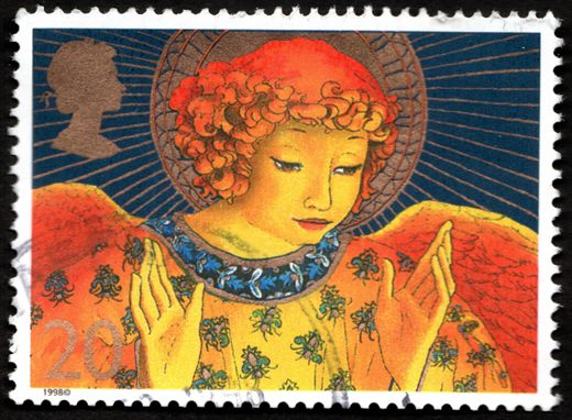 Reino Unido - 1998 - Natal - Anjo - 20p