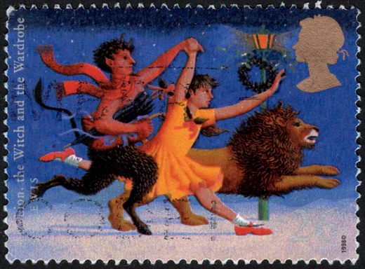 Reino Unido - 1998 - Mundos Magicos O Leao a Feiticeira e o Guarda-Roupa - 26P