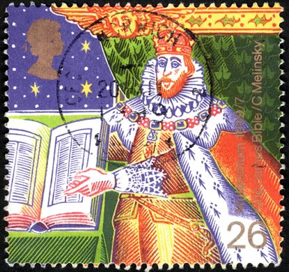 Reino Unido - 1999 - Millennium Conto dos Cristaos King James Bible - 26P