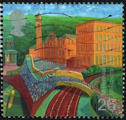 Reino Unido - 1999 - Millennium Conto dos Trabalhadores Mill Towns - 26P