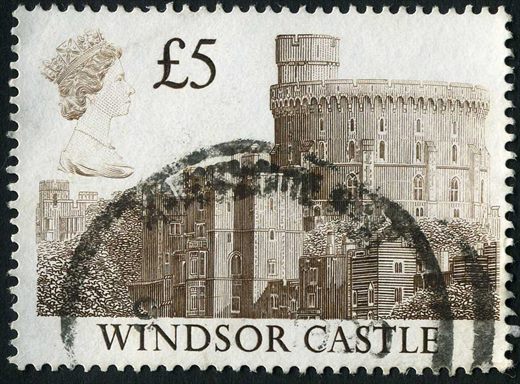 Reino Unido - Sem Data - Castelos Windsor Castle - 5GBP