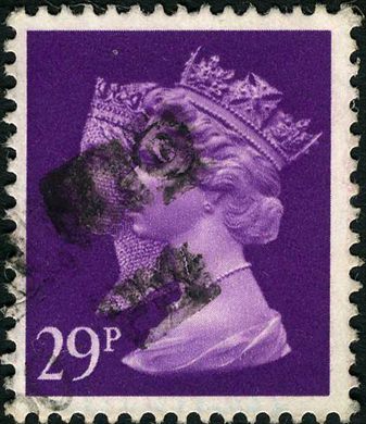 Reino Unido - Sem Data - Rainha Isabel II Machin - 29P