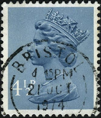 Reino Unido - Sem Data - Machin - 4.5P