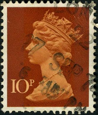 Reino Unido - Sem Data - Machin - 10P
