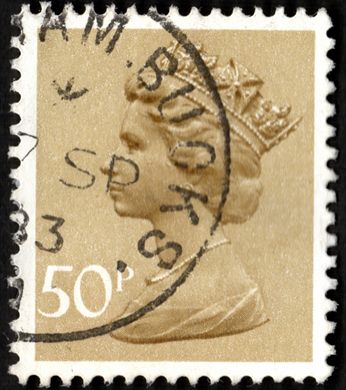 Reino Unido - Sem Data - Machin - 50P