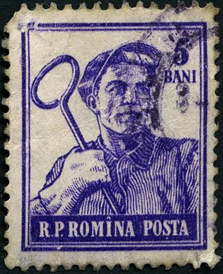 Romenia - 1955 - Profissoes - 5B