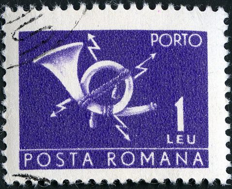 Romenia - 1967 - Porto Corneta Postal - 1L