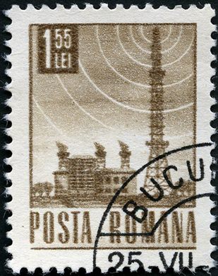 Romenia - 1967 - Telecomunicacoes - 1.55L