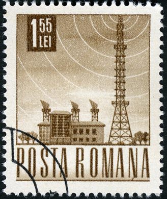 Romenia - 1967 - Telecomunicacoes - 1.55L