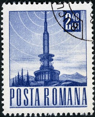Romenia - 1967 - Torre TV - 2.40L