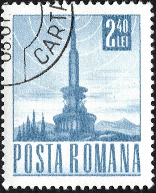 Romenia - 1967 - Torre TV - 2.40L