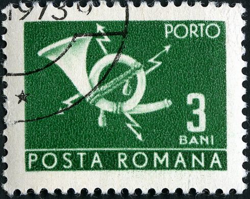 Romenia - 1974 - Porto Corneta Postal - 3Bani