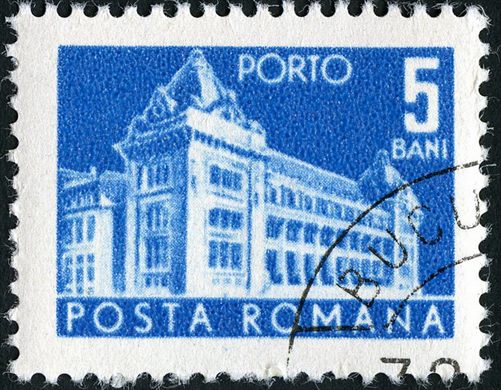 Romenia - 1982 - Porto Palacio dos Correios - 5Bani