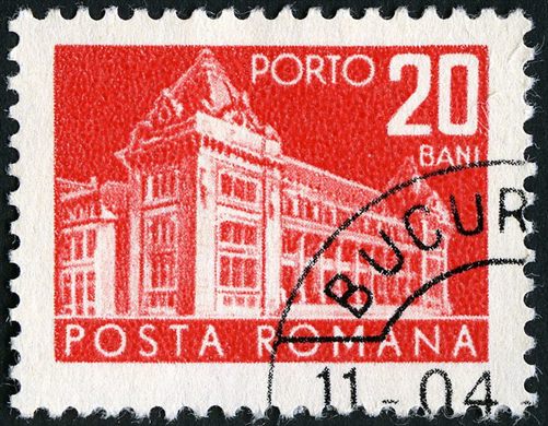 Romenia - 1982 - Porto Palacio dos Correios - 20Bani