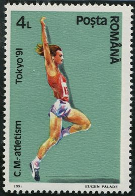Romenia - 1991 - Campeonato Mundial Atletismo Toquio - 4L