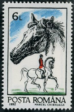 Romenia - 1992 - Cavalos Marcel Chirnoaga - 6L