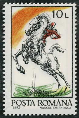 Romenia - 1992 - Cavalos - 10L